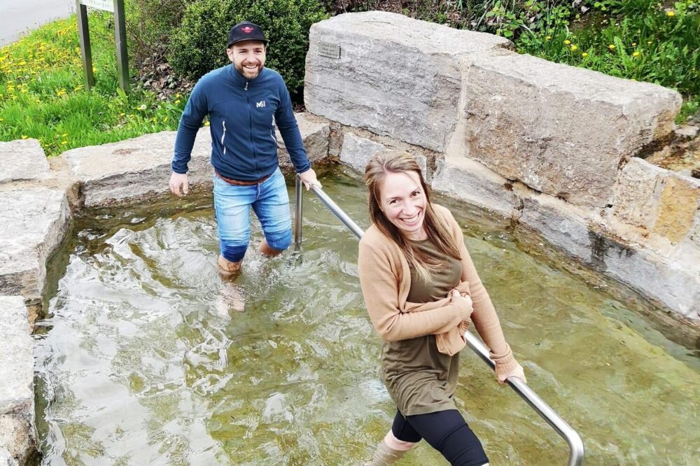 Kneippen in Neubrunn