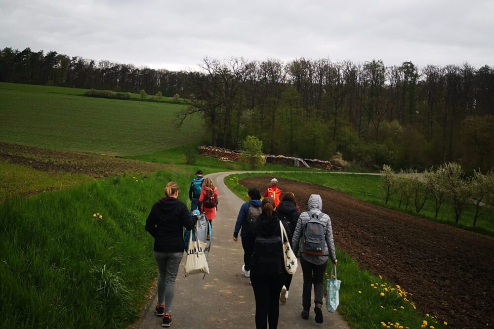 Auf dem Weg nach Neubrunn